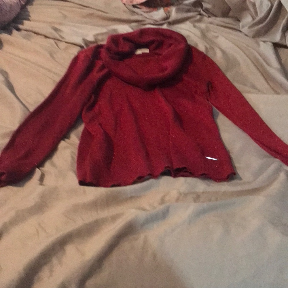 Red sweater